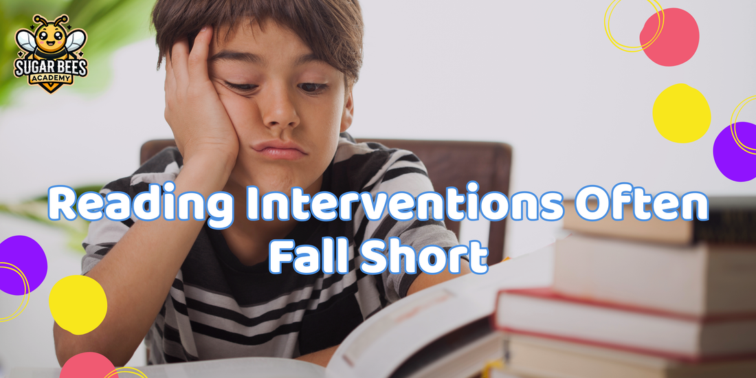 Why Traditional Reading Interventions Often Fall Short — And How to Step In Early