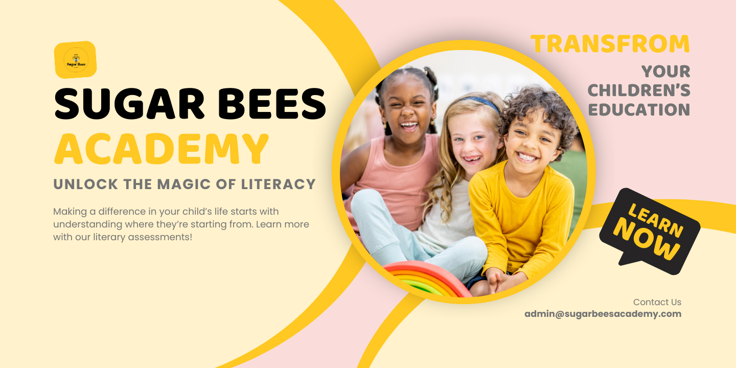 About us Sugar Bees Academy Banner